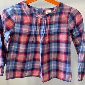 Girls plaid shirt by baby B’gosh